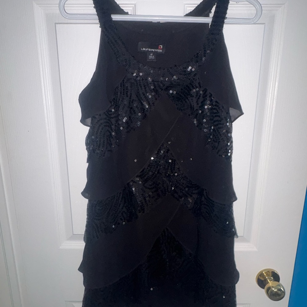 Laura Petites Black Dress